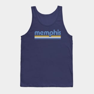 Retro Memphis Stripes Tank Top